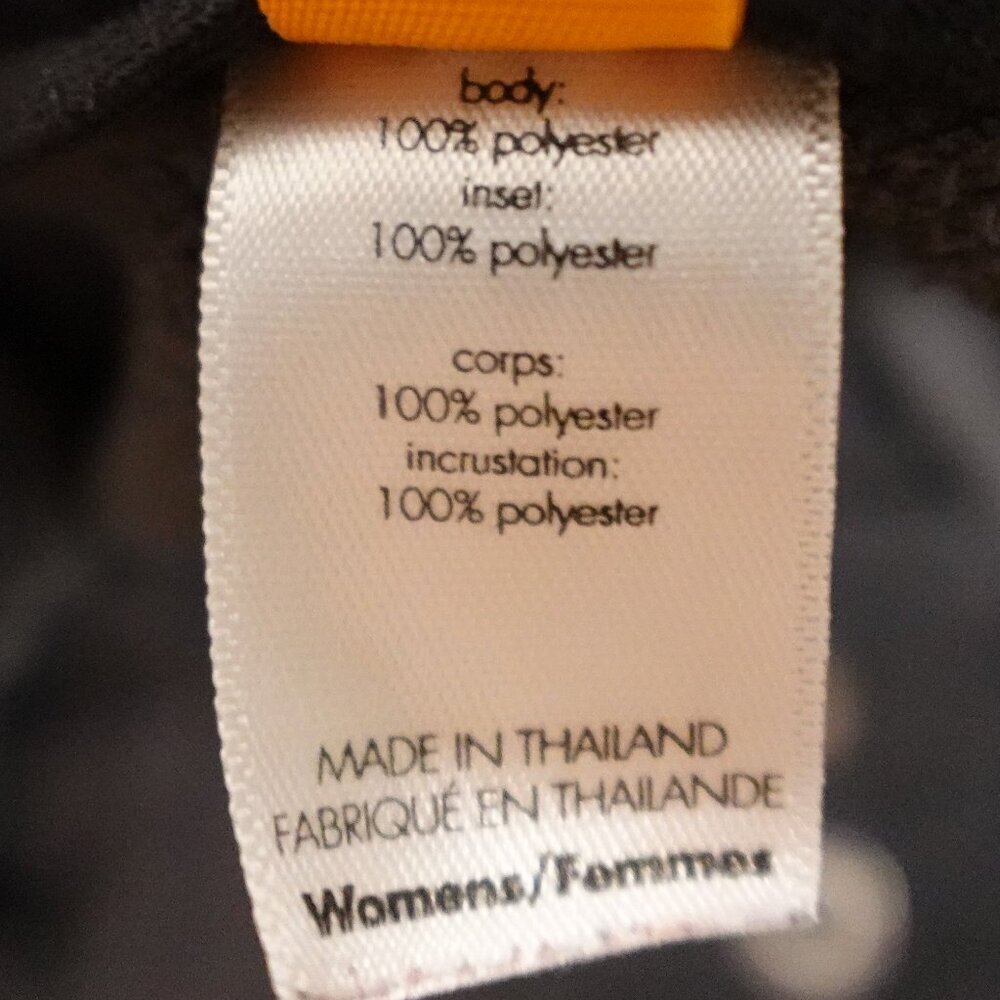 Lucy pants bootcut fleece activewear women's 2 dark gray drawstring waist - Picture 11 of 11